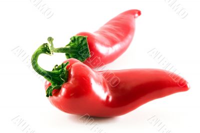 Red hot peppers