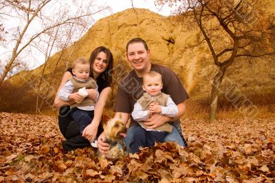  family at the park