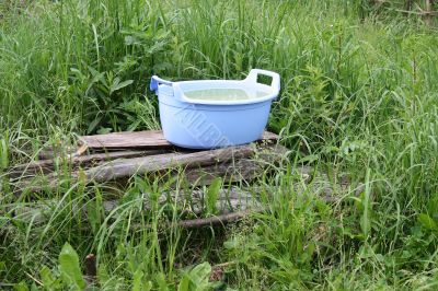 Place of acceptance of air baths