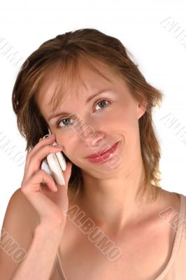 Girl on phone