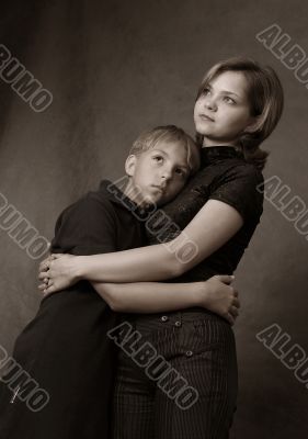 Portrait of the niece and the aunt - 1