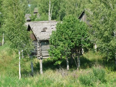 Museum of wooden architecture. Baths 1
