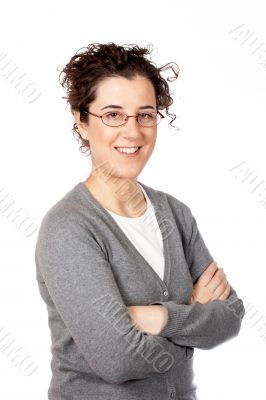 Smiling business woman