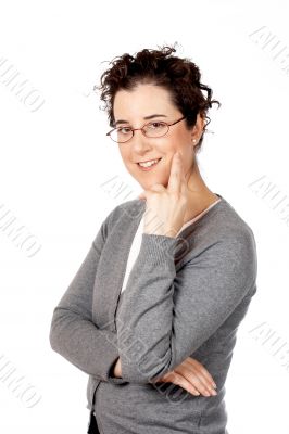 Smiling business woman