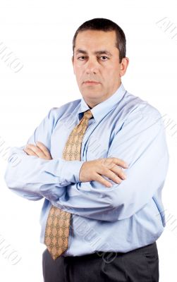Serious business man