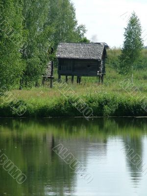 Museum of wooden architecture. Baths  3
