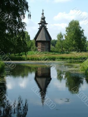 Museum of wooden architecture. Chapel 3