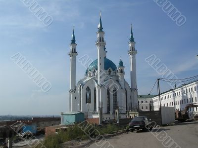  Kazan, the construction of a mosque Kul Sharif