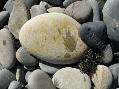 Next spray on the surface of stone