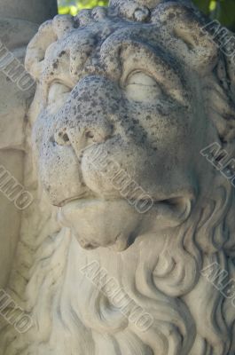 Sculpture of a lion