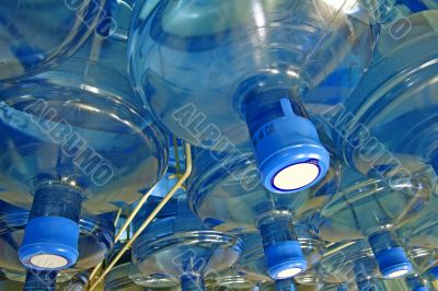 water bottles rack