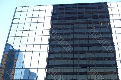 Office Building Reflected