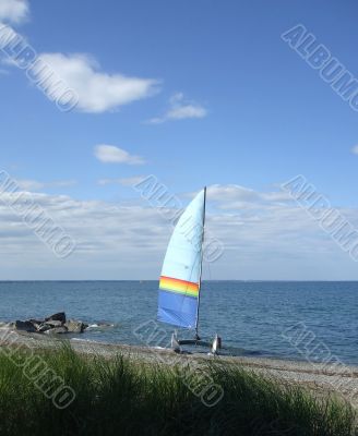 Sailboat on the Beach