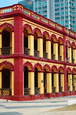 Preserved colonial house, Macau