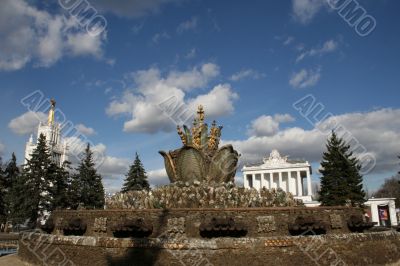 Fountain in Moscow