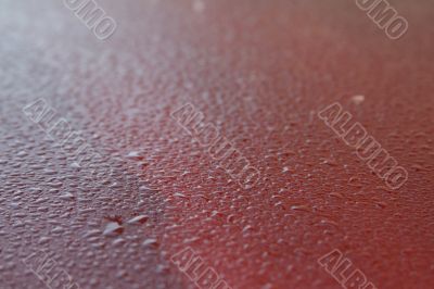 Dew on the car