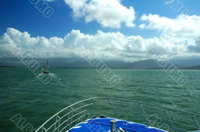 sailing to Cairns
