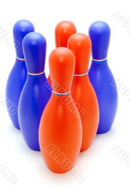 bowling skittles