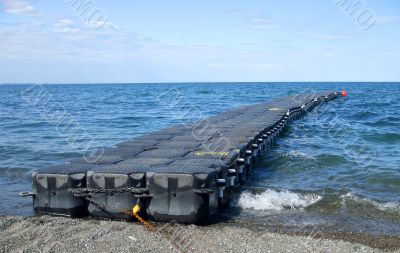 Floating Black Dock