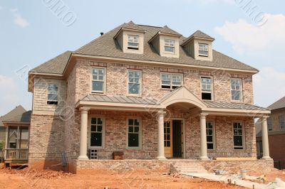 New Brick Home Construction