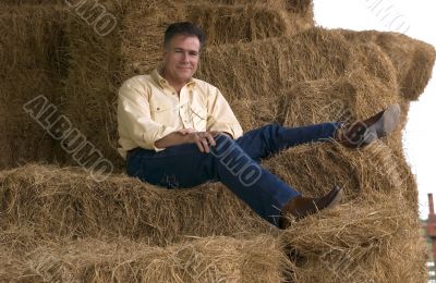 Relaxing on the Hay
