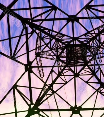 Electric mast