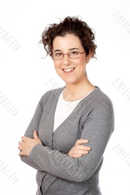 Smiling business woman