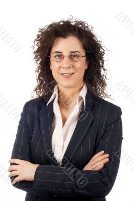 Smiling business woman