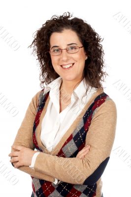 Smiling business woman
