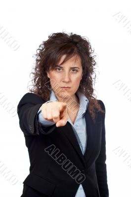 Pointing by finger