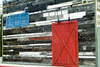 Red door