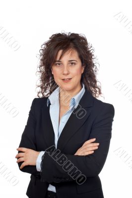 Smiling business woman