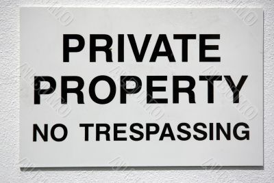 Private property