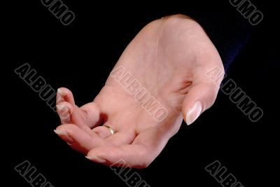 open hand