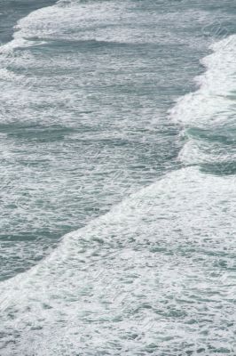 Surf along long beach
