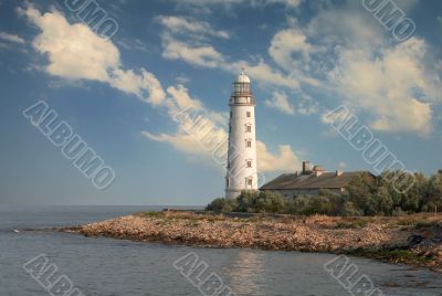 Beacon on cape Chersonese