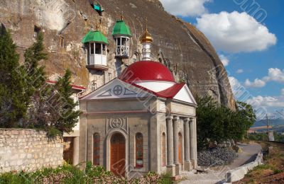 Cave monastery in Crimea