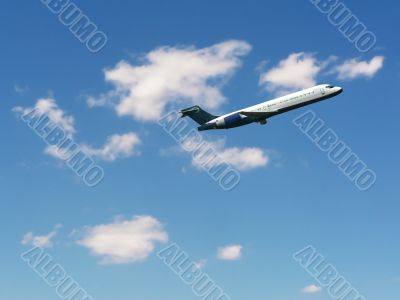 jet plane in flight 4