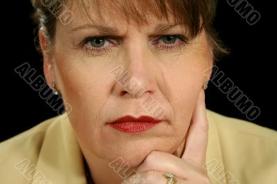 Stern Businesswoman