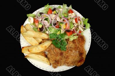 Hearty Chicken Schnitzel 1