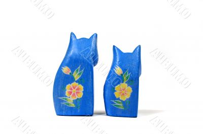 Two Blue Cats