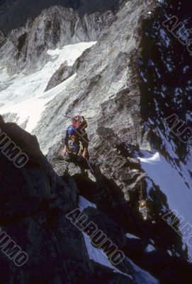Climber, West Ridge