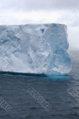 Tabular iceberg in Antarctic Sea