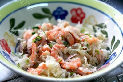 Shrimp salad