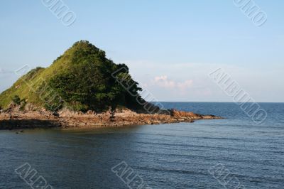 Seaside hill