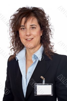 Smiling business woman