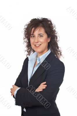 Smiling business woman