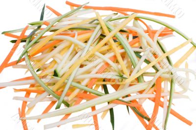 Raw Vegetable Spaghetti