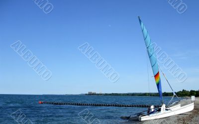 Sailboat on the Right Side