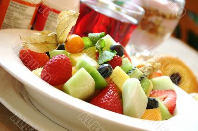 Breakfast Series - Fresh Fruit Bowl